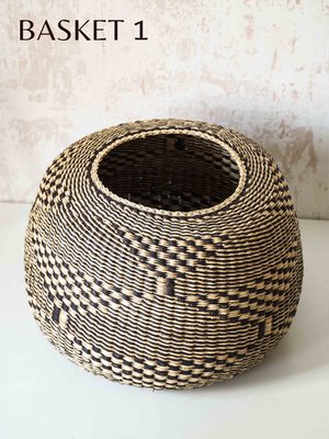Aduko Baskets Handcrafted Tribal Decor Woven Storage Planters