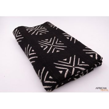 Black and white mudcloth